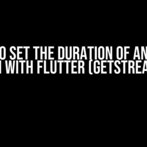 How to Set the Duration of an Audio Room with Flutter (GetStream.io)